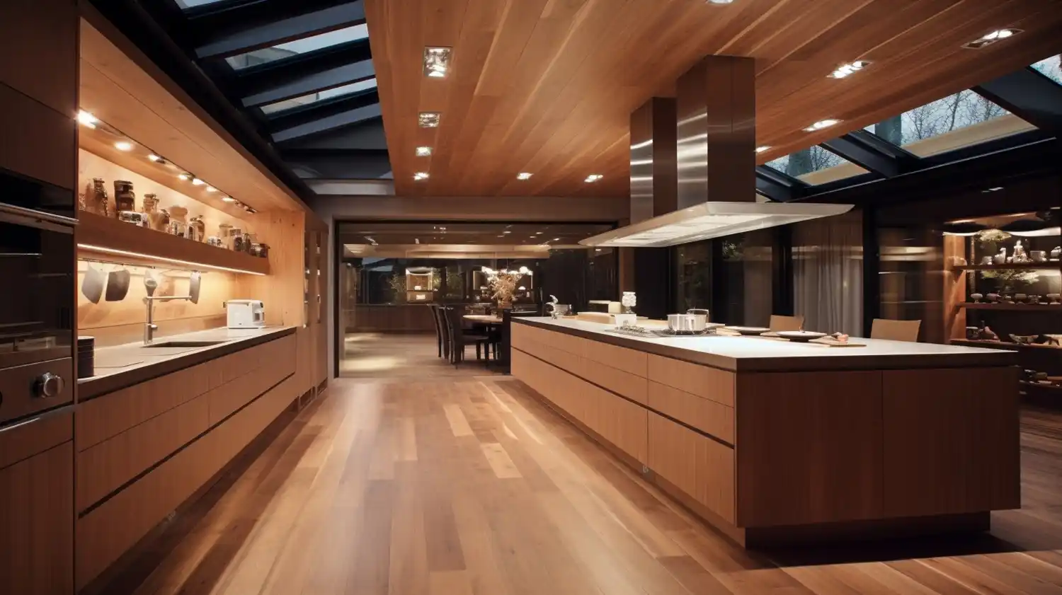 Modern luxury kitchen after professional kitchen remodelling in Kingston